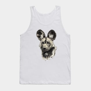 African wild dog Tank Top